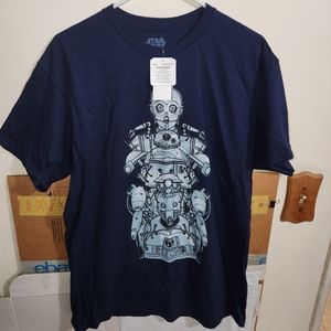 Starwars Droid Tower T-Shirt Size L